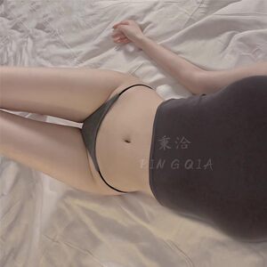
Pure lustful milk lace one-piece underwear for women's hollow thin belt low waist double layer sexy thong romantic T-trousers