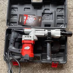 High-Power Professional Impact Electric Pick for Slotting and Wall Demolition, Industrial-Grade Dual-Purpose Electric Hammer, Dual-Use Electric Hammer Impact Drill