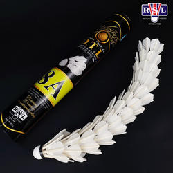 Rsl Asia Lion 8A Badminton Genuine Durable Training and Competition Ball, Stable Wind-Resistant Training Ball, 1 Piece for Trial Use