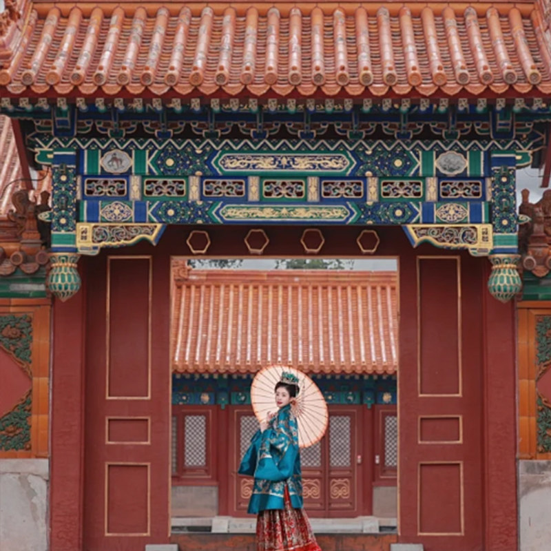 北京旅游全景5天4晚故宫升旗仪式圆明园八达岭长城无强制消费