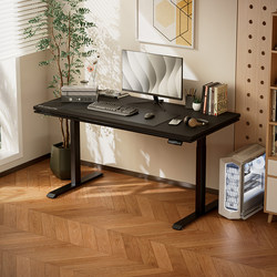 Blacklyte Titanmpro Gaming Desk, the Same Model as Used in Major Events, Adjustable Height Desk with Dual Motors, Computer Desk