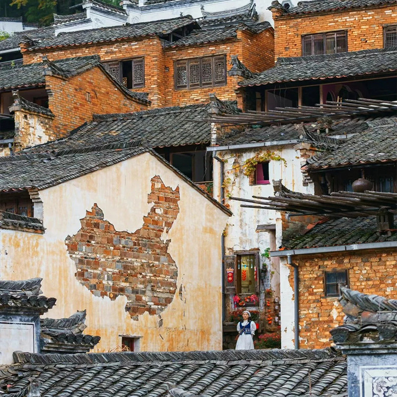 井冈山庐山景德镇婺源篁岭三清山6天5晚跟团游夜游婺女洲