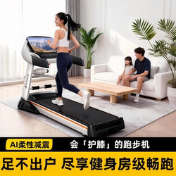 Yijian S100 Treadmill for Home Use, Foldable, Incline Capable, Ultra-Quiet, Shock-Absorbing, Indoor Fitness Equipment for Walking