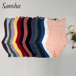 Authentic Sansha Sansha Dance Training Leotard for Practice, Training, and Exams, Ballet Unitard Gymnastics Suit
