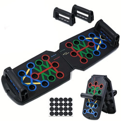 Folding Push Up Board Gym Home Fitness Exercise Equipment