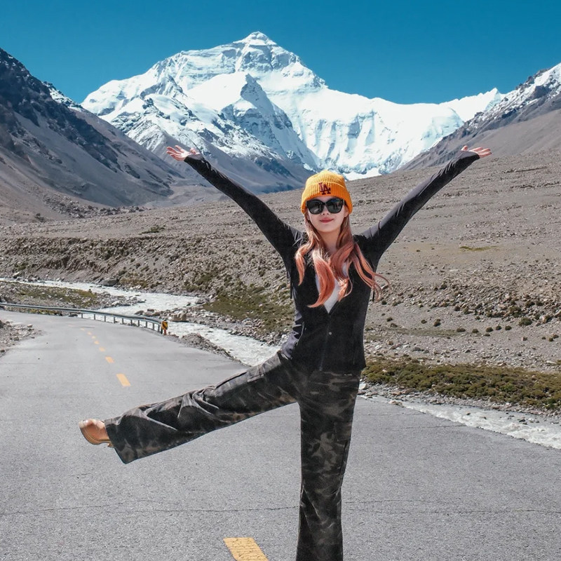 西藏拉萨珠峰羊湖圣象天门佛掌沙丘7天跟团纯玩越野4人团纳木措