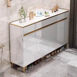 Bedside Shoe Cabinet for Home Entrance, Large Capacity, 2024 New Model, Light Luxury Entryway Cabinet, Integrated Shoe Cabinet, Wall-Mounted Storage Cabinet