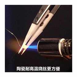 High temperature resistant screws can replace ceramic head precision anti-magnetic acid anti-acid ceramic tweezers DIY core artifact