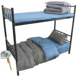 Student dormitory single bed bedding set six-piece bedding set 0.9Mm 1.2 m quilt three-piece complete set