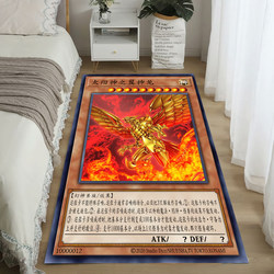 Yu-Gi-Oh Yu-Gi-Oh Blue Eyes White Dragon Three Fantasy Sky Striker Bedroom Bedside Balcony Study Computer Chair Carpet