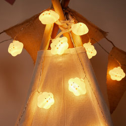 Chengyan Star String Lights Children's Room Small Lanterns Bedroom Decorative Lights Tent Lights Night Lights Birthday Clouds Hanging Lights