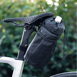 Mountaineering handlebar bag, cycling water bottle bag, thermal insulation, portable bicycle water bottle tool bag, portable water bottle rack