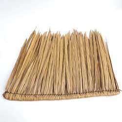 PE simulated thatched pavilion decoration artificial plastic roof resort outdoor plastic grass simulated plants