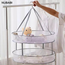 Nubabi Clothes Drying Basket, Drying Net for Socks, Magic Tool for Drying Clothes, Sweaters, Underwear, Specialized Drying Rack, Drying Net