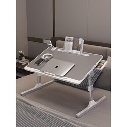 Small desk lifting and rotating computer desk laptop bed desk student learning folding bay window small table