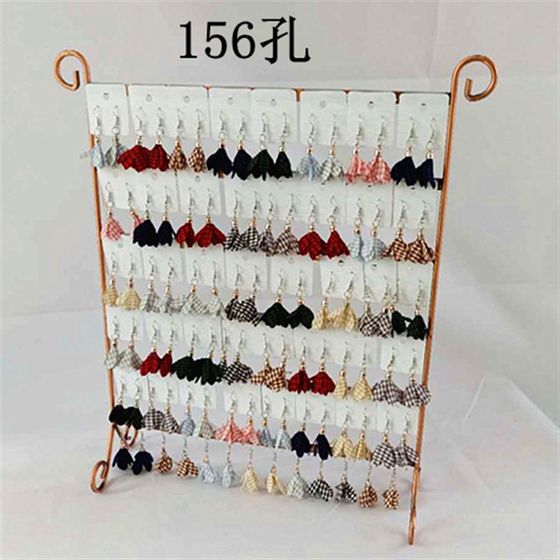 New iron desktop large plane earrings earring earrings earrings fashion popular jewelry jewelry box display storage shelf