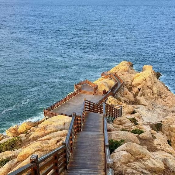 福州连江海滨北茭村平流尾黄岐沙滩奇达村-旗冠顶沉船一日游