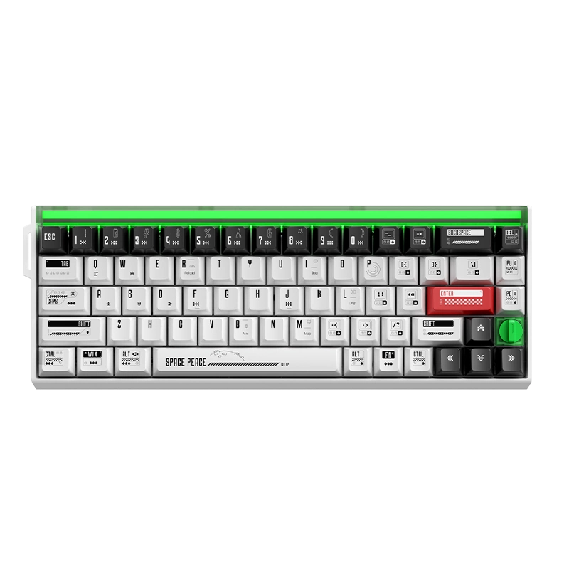 天然物 軸先 12对 狼途BOOM68三模磁轴机械键盘电竞客制化游戏RGB