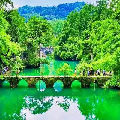 【纯玩】贵州旅游5天4晚跟团游千户苗寨黄果树青岩古镇小七孔