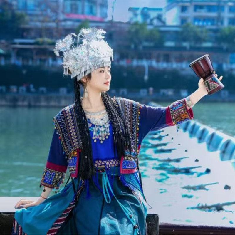 贵州旅游贵阳出发荔波小七孔+西江千户苗寨纯玩2日游+可选头等舱