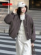 YAYA duck 2024 autumn and winter new style light and versatile commuting casual loose women's short down jacket