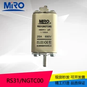 Cầu chì Mingrong RS31 50A 63A 80A 100A 125A 150A 160A 3NE8 NGTC00