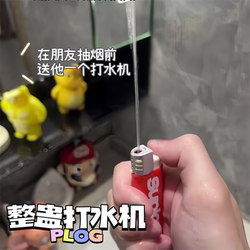 Creative decompression tool internet celebrity water spray lighter