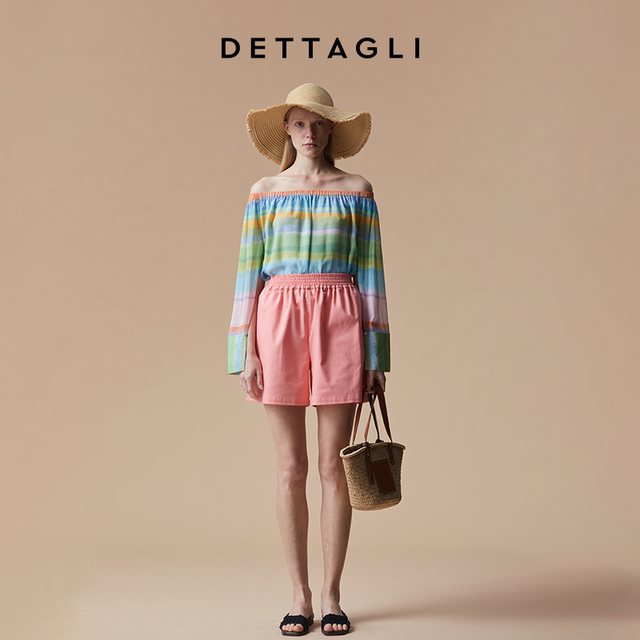 Dettgli/Detari's new retro rainbow color stri