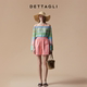 Dettgli/Detari's new retro rainbow color stri