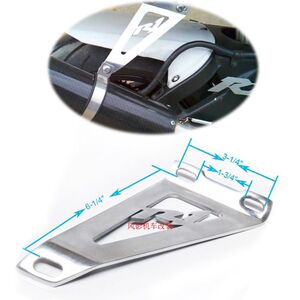 
Motorcycle large-displacement sports car exhaust pipe modified hanger Motorcycle exhaust pipe modified S-mounted bracket Hanger 1