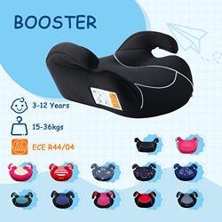 New Portable Seat Cushion for Children Aged 3~12, Car Safety Seat, Dining Chair Booster Cushion, Ecer44+Ccc Dual Certification