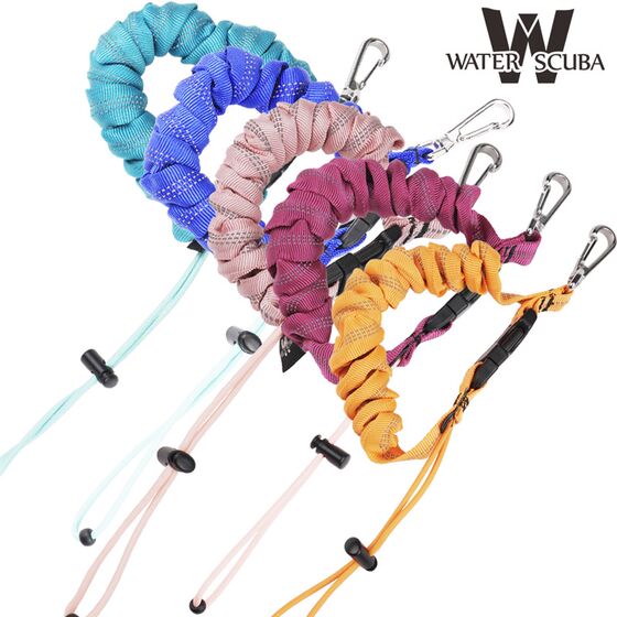 
Diving lost rope camera lanyard 316 stainless steel buckle spring hand rope webbing new product. High strength rebound