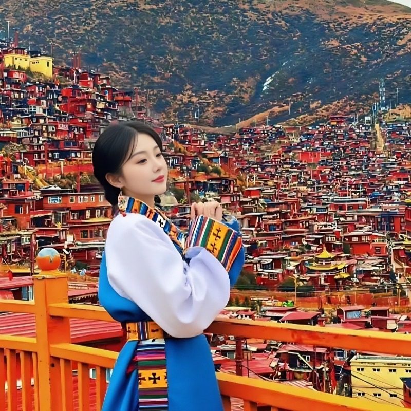 含机票 川西旅游大环线四姑娘山稻城亚丁色达9天8晚8人纯玩小团