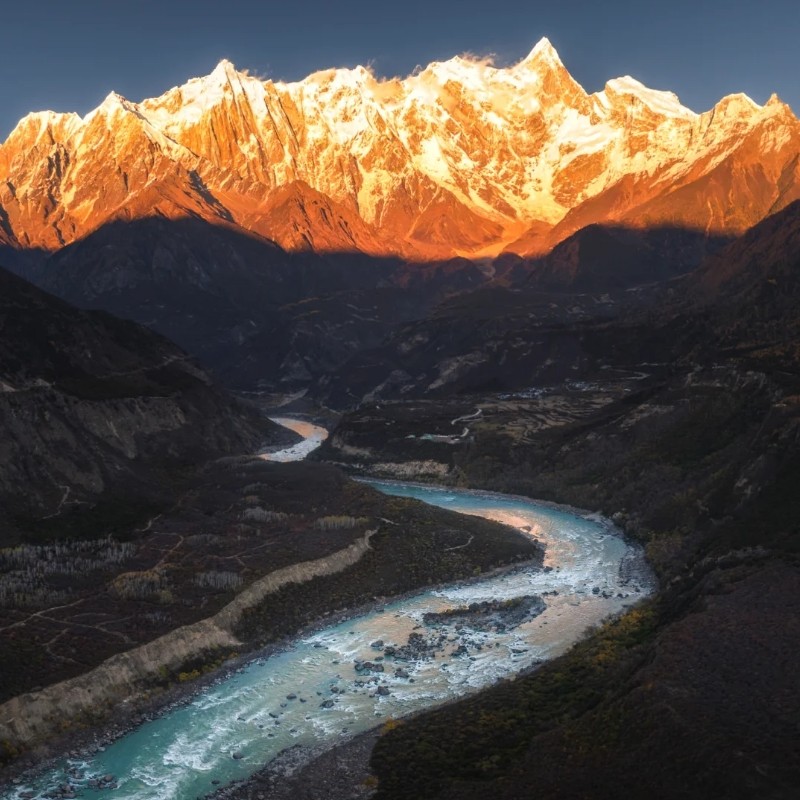 含机票 西藏旅游拉萨林芝羊湖布达拉宫7天6晚纯玩跟团游8人小团