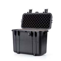 16.5-inch plastic safety box photographic equipment lens tool box pp vertical opening tool box instrument protective box