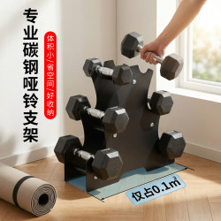 Small Dumbbell Stand Gym Fitness Equipment Dumbbell Rack Home Dumbbell Exercise Equipment Storage Rack Organizer