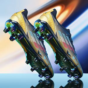 Football shoes for men's Messi Broken Nails AG long nails TF training shoes for children's students' anti-slip Falcon special small plum short nails
