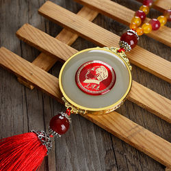 Car Hanging Ornaments, Interior Car Decorations, Safe Journey Car Charms, Chinese Knot Peace Amulets, Rearview Mirror Decorations