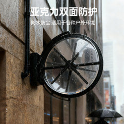 Naked-Eye 3D Holographic Projection Fan Billboard Display Board Outdoor Wall-Mounted Single and Double-Sided Illuminated Light Box