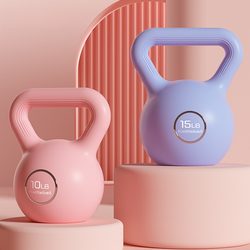 Kettlebell for Women's Fitness, Home Use Soft Kettlebell, Dumbbell for Slimming Arms, Hip Lift Exercise Equipment, Squat Strength Training