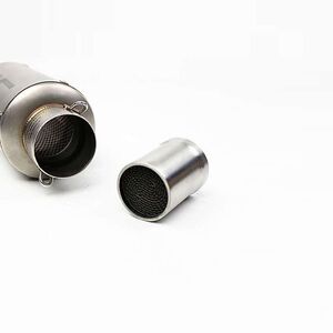 New motorcycle sports car sound muffler Catalyst Catalyst Cataract Capital Capsule Pressure Tube Calculator 48mm