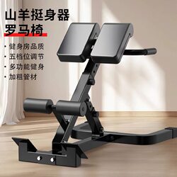 Roman Stool Home Foldableing Professional Waist and Abdominal Muscle Training Adjustable Roman Chair Sports Goat Straightening Fitness Equipment
