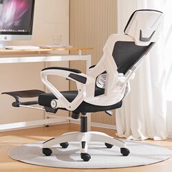Ergonomic Computer Chair for Home Use, Comfortable Chair for Long Sitting, Dormitory Chair for College Students, Gaming Chair, Reclining Office Chair