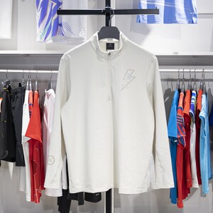 
Li Ning authentic Wade series men's simple and fashionable casual loose stand collar comfortable long-sleeved T-shirt ATLU001-5