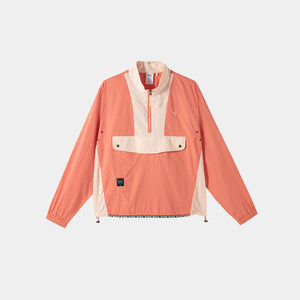 
Puma/Puma authentic classic men's and women's thin half-zip stand-collar sports casual woven jacket