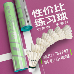 Antarctic Wind Little Raccoon No. 6 Badminton Goose Feather Durable Composite Cork Head Flight Stable Competition Training Ball