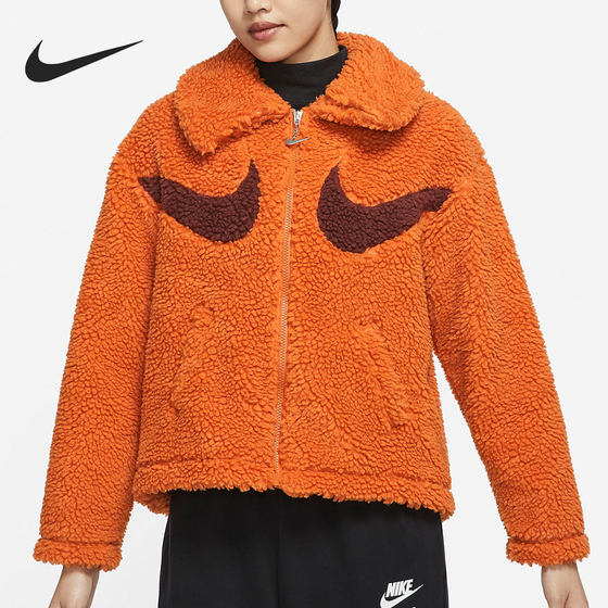 
Nike/Nike genuine women's casual sports velvet warm lapel jacket DD5621-816