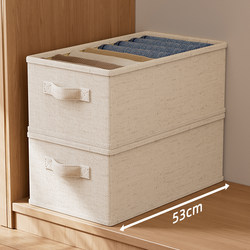 Organizing Expert Recommends Clothes Storage Basket, Wardrobe Layered Storage Box, Pants Storage Organizer, Clothing Storage Box, Fabric