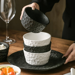 Bowl, Household Rice Bowl, Ceramic Bowl, Particularly Beautiful Rice Bowl, 2026 New Model, Small Bowl, Personal Use Tableware, Large Bowl