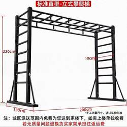 Factory Direct Delivery, No-Assembly Indoor Climbing Ladder, Single and Double Bars, Outdoor Children's and Adult Physical Training Complex, Manufacturer